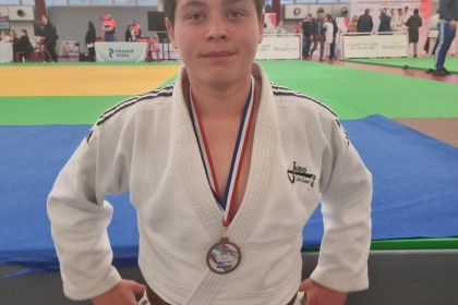 Chapionnats BFC junior , Louis sur le podium