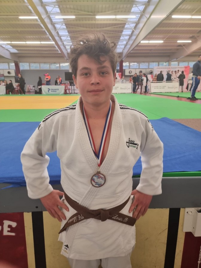 Image de l'actu 'Chapionnats BFC junior , Louis sur le podium'