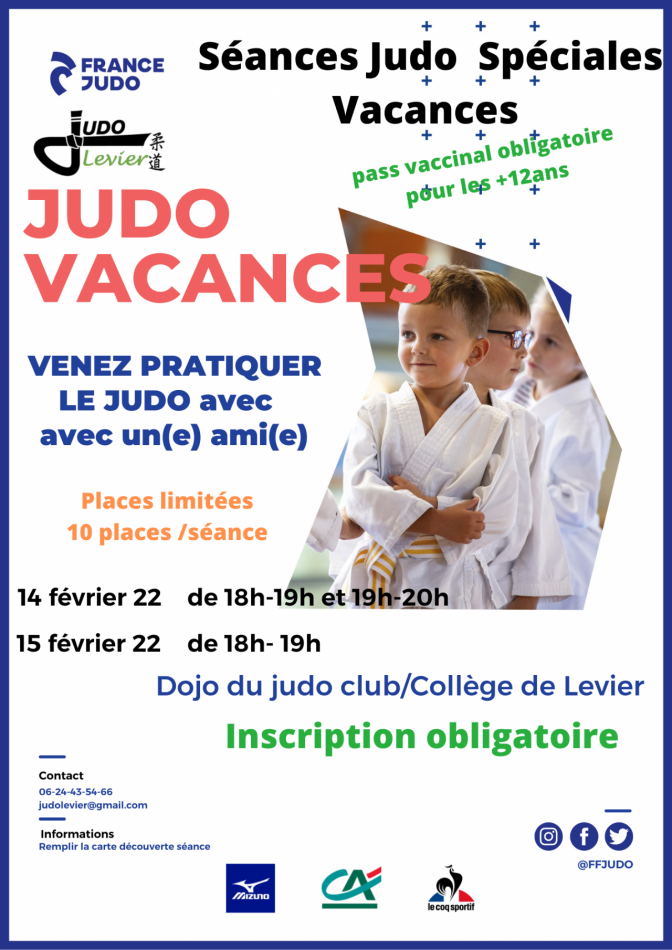 Image de l'actu 'JUDO VACANCES'