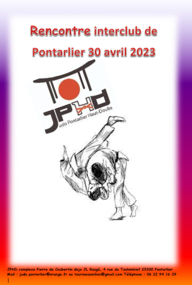 Image de l'actu 'Tournoi de Pontarlier 30 avril 23'