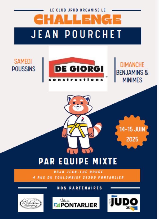 Image de l'actu 'Challenge Jean Pourchet,  le 14 et 15 juin à Pontarlier.'