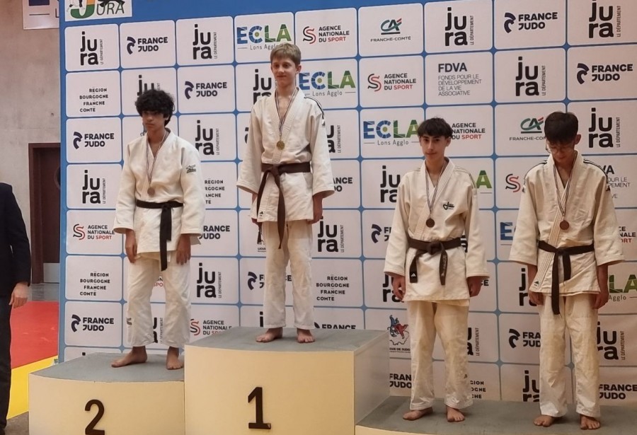 Championnats Bi départementaux cadets à Lons, Félicien se qualifie pour les chpts BFC à Saint Marcel